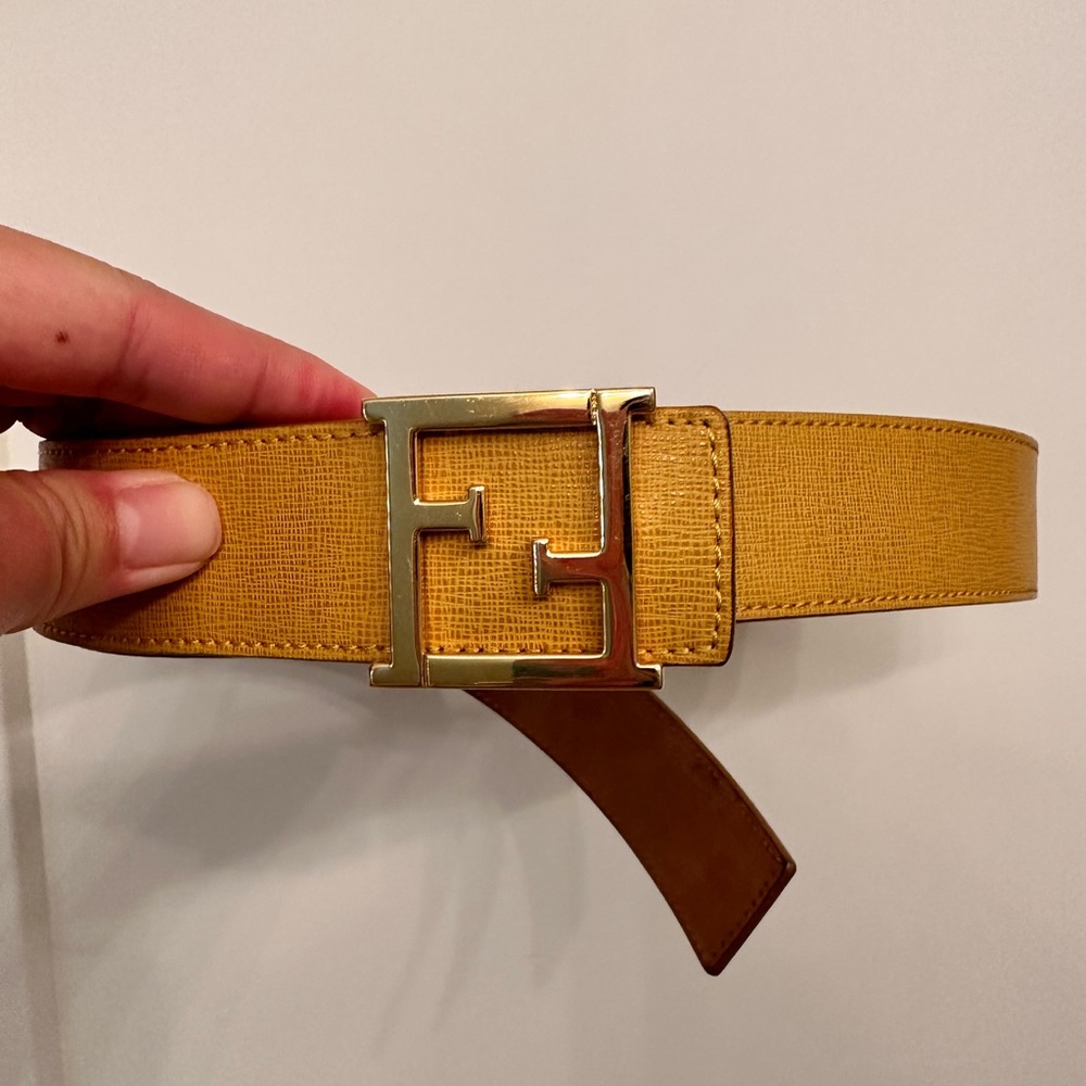 Fendi Logo Belt